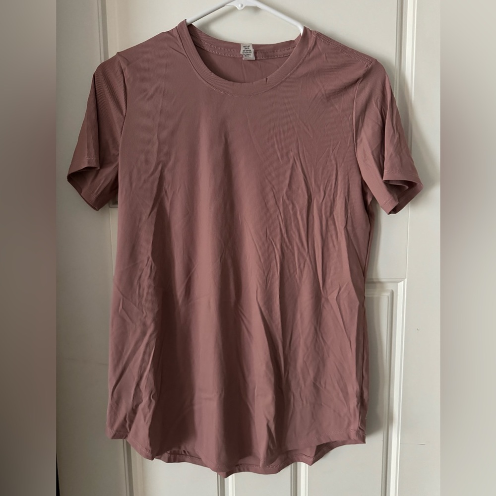 Zyia ribbed active tee size small never worn